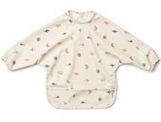 Liewood aviator/ecru bib Merle